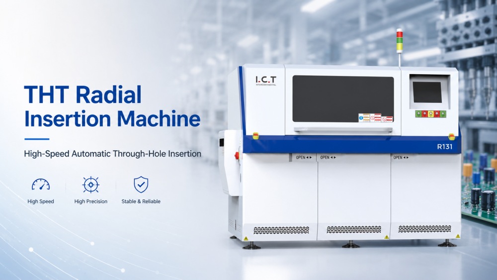 THT Radial Insertion Machine Tht radijalni stroj za umetanje