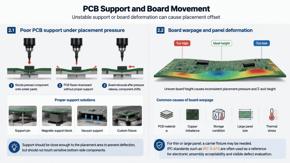 PCB podrška i pomicanje ploče.webp