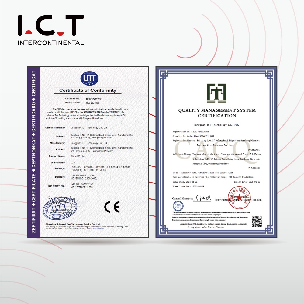 Certifikacija SMT strojeva